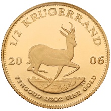 2006 Proof 1/2oz Krugerrand Gold Coin