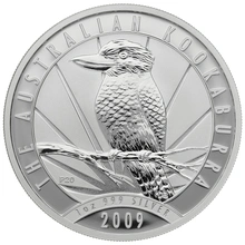 2009 Australian Kookaburra Silver Coin 1oz