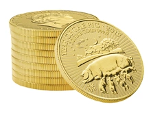 2019 Year of the Pig Gold Coin 1oz Royal Mint Lunar Series