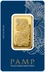 1oz Gold Bar Lady Fortuna Minted PAMP