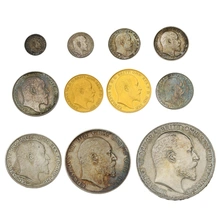 1902 Edward VII Commemorative Proof Set Boxed