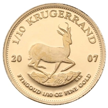 2007 Proof Krugerrand Gold Coin 4 Coin Set Boxed