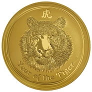 2010 Year of the Tiger Gold Coin 1kg Perth Mint Australian Lunar Series