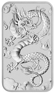 2020 1oz Dragon Rectangular Silver Bar (Coin)