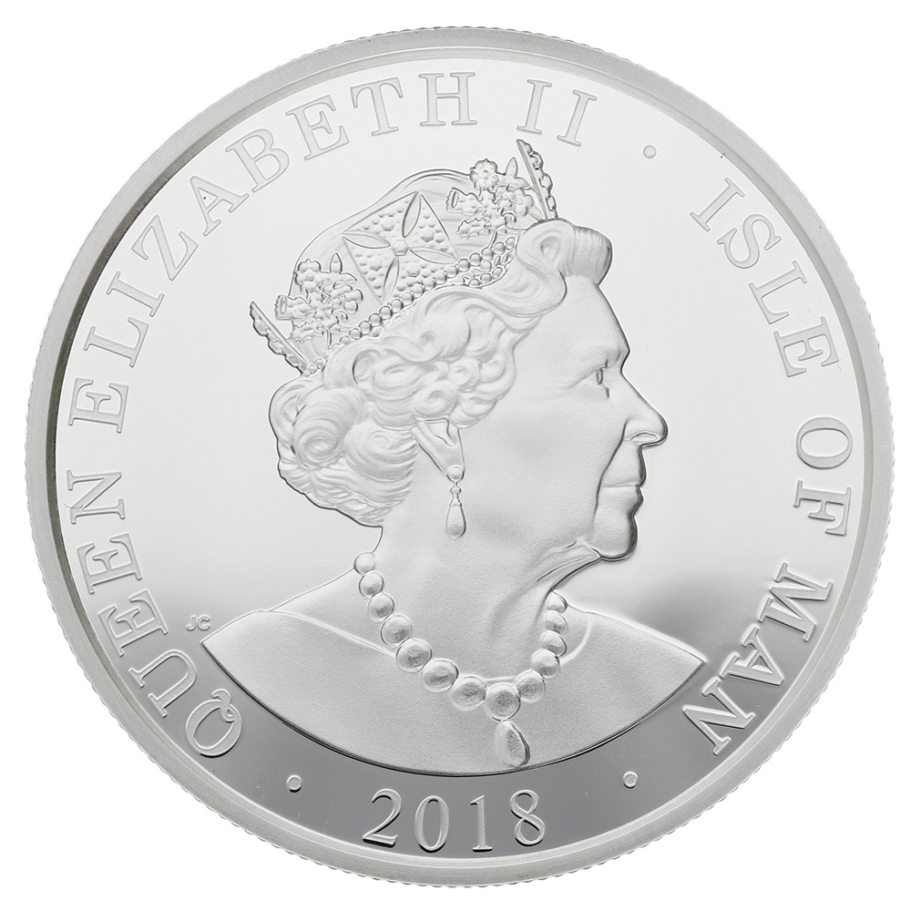 2018 Silver 1oz Isle of Man Angel Proof Coin - £47.88