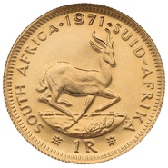 1971 1R 1 Rand coin South Africa