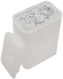 Perth Mint 1oz Lunar Dragon Silver Bar
