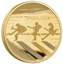 2023 Proof 2oz The Police Gold Coin Music Legends Boxed