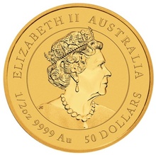 2023 Year of the Rabbit Gold Coin 2oz Perth Mint Australian Lunar Series
