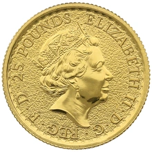 2017 Year of the Rooster Gold Coin 1/4oz Royal Mint Lunar Series