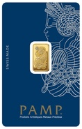 PAMP Lady Fortuna 2.5 Gram Gold Bar Minted