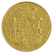 1826 Gold Sovereign Coin George IV