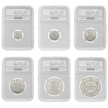 1927 George V Silver Proof Six Coin Set Slabbed