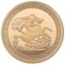 2017 Proof Gold Half Sovereign Elizabeth II Fifth Head