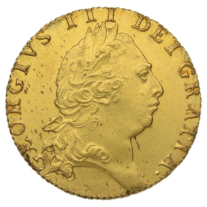 1793 George III Gold Guinea