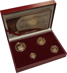 2006 Proof Krugerrand Gold Coin 4 Coin Set Boxed