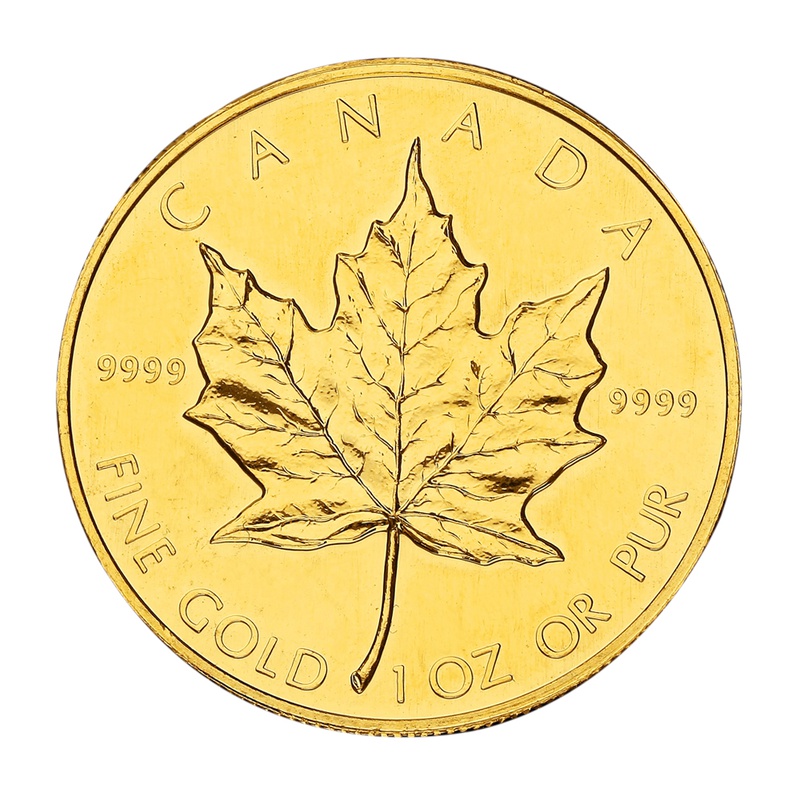 1987 1oz Canadian Maple Gold Coin - £1,523