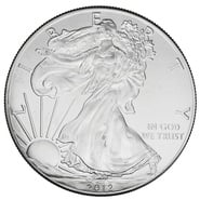 2012 1oz American Eagle Silver Coin