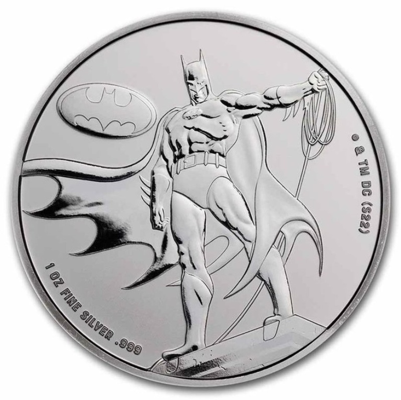2023 1oz Batman Samoan 1oz Silver Coin