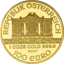 2007 1oz Austrian Gold Philharmonic Coin