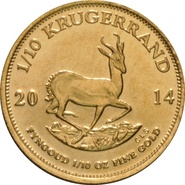 2014 1/10oz Krugerrand Gold Coin