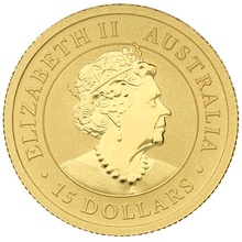 2020 1/10oz Australian Kangaroo Gold Nugget Coin