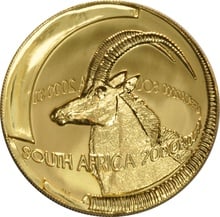 2000 1oz Natura Gold Coin Sable Boxed