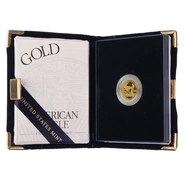 2002 Proof 1/10oz American Eagle Gold Coin Boxed