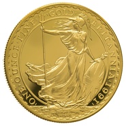 1991 One Ounce Proof Britannia Gold Coin