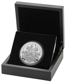 2023 Proof 5oz Silver Britannia Coin Boxed