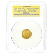 1615 James I Hammered Gold Half Crown