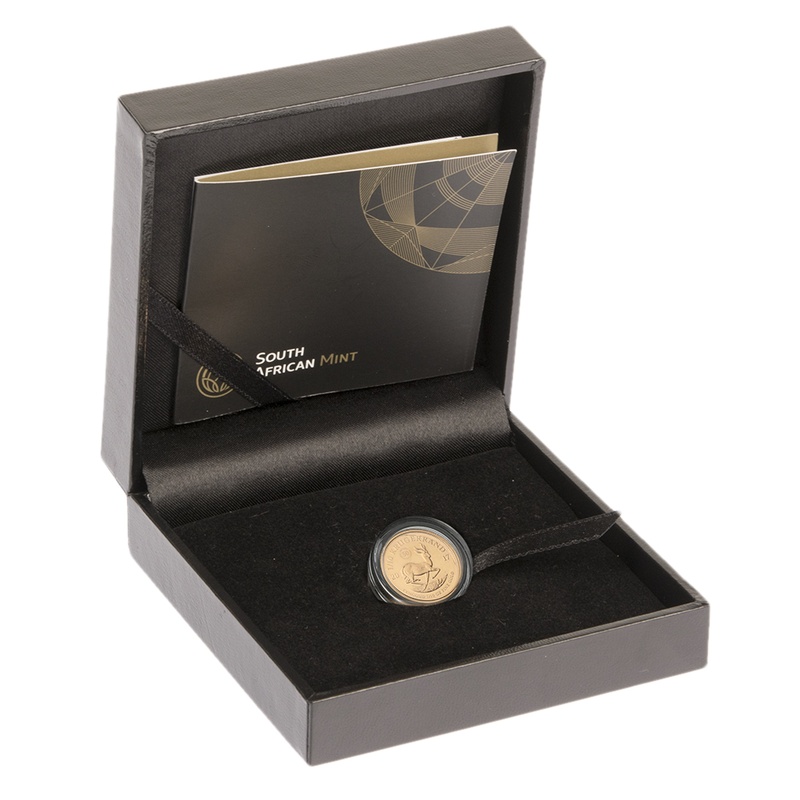 2017 1/10oz Gold Proof Krugerrand 50th Anniversary - Boxed