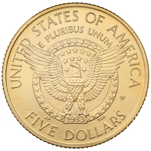 1997 Roosevelt - American Gold Commemorative $5