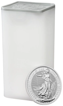 Monster Box of 500 2026 Britannia One Ounce Silver Coins