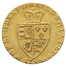 1798 Gold Guinea Coin George III