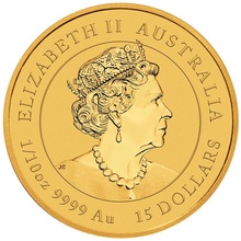 2023 Year of the Rabbit Gold Coin 1/10oz Perth Mint Australian Lunar Series
