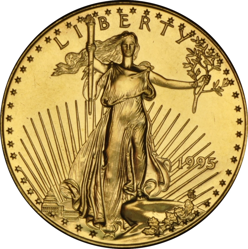 1995 1/2oz American Eagle Gold Coin