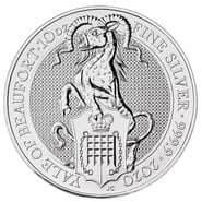10oz Silver Coin, Yale Of Beaufort - Queen's Beast 2020