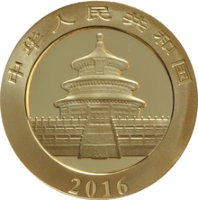 2016 15g Chinese Panda Gold Coin