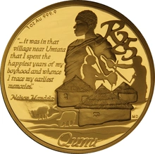 2013 Protea 1oz Proof Gold Coin Nelson Mandela Boxed