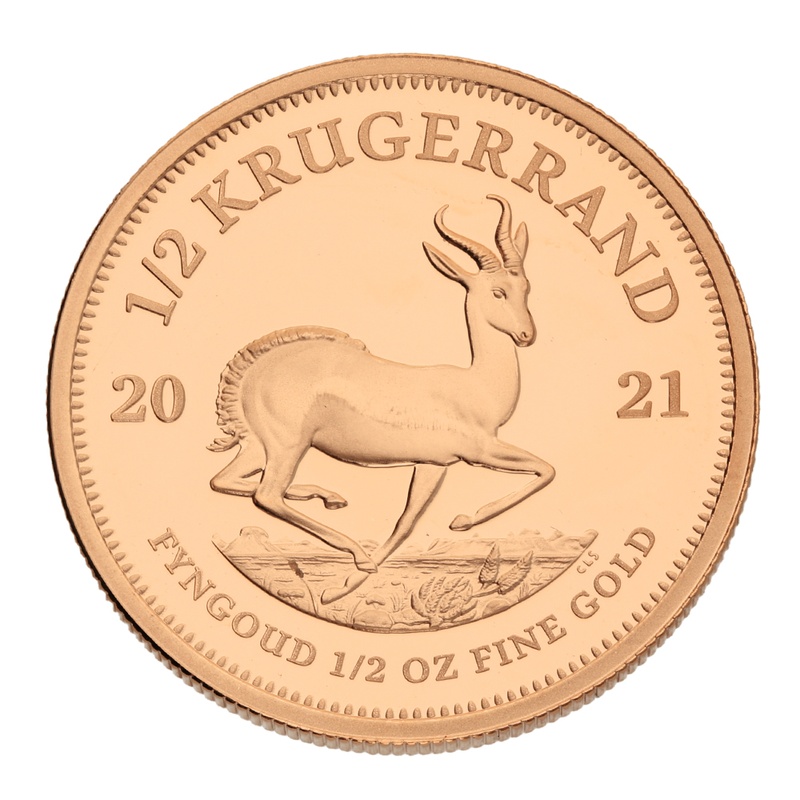 2021 Proof 1/2oz Krugerrand Gold Coin
