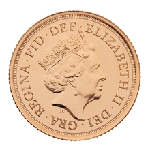 2022 Gold Half Sovereign Jubilee