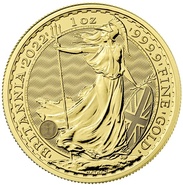 2022 One Ounce Britannia Gold Coin PCGS MS70