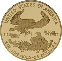 2007 Proof 1/2oz American Eagle Gold Coin