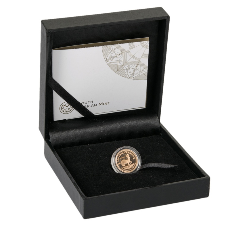 2019 Proof 1/10oz Krugerrand Gold Coin Boxed