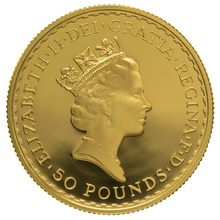 1997 Proof 1/2oz Gold Britannia Coin