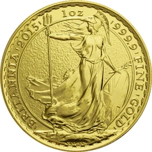 2015 Gold Britannia Coin 1oz PCGS MS70