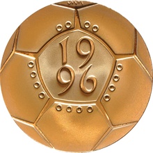 1996 Proof £2 Gold Coin Celebration of Football Boxed
