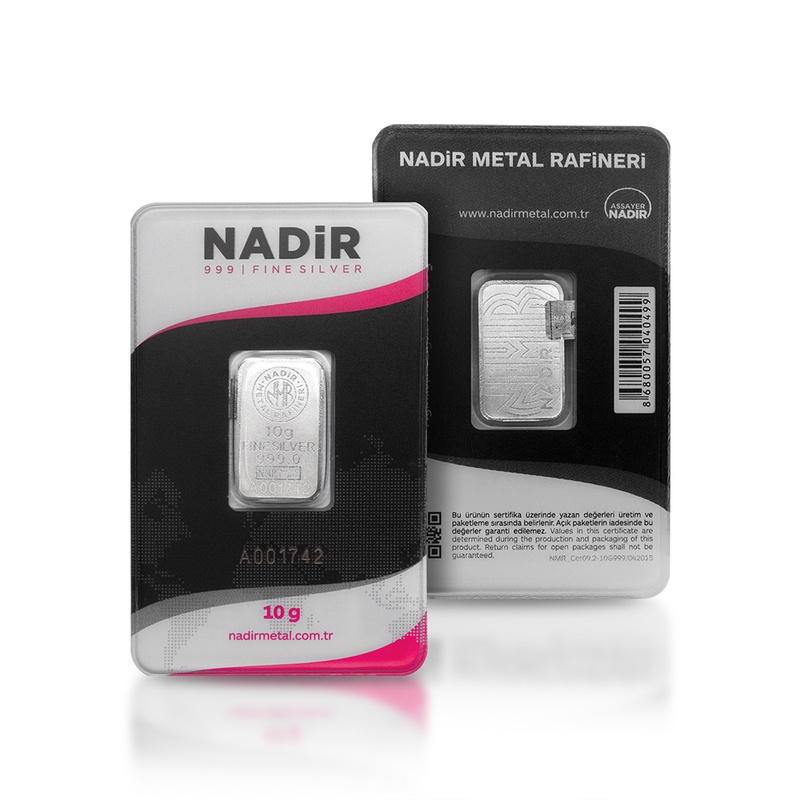 10g Silver Bar Minted Nadir