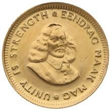 1968 R1 Gold Coin 1 Rand South Africa